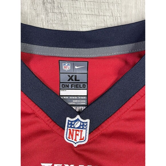 NIKE ON FIELD NFL FOOTBALL HOUSTON TEXANS 8 MATT SCHAUB JERSEY Youth XL (T) - Picture 5 of 8